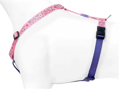Morso Dog Harness H-Harness Recycled Sweet Tweet Pink