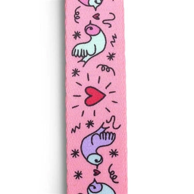 Morso Dog Harness H-Harness Recycled Sweet Tweet Pink