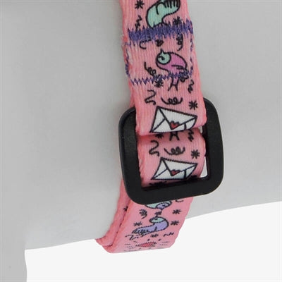 Morso Mini Dog Harness Adjustable Recycled Sweet Tweet Pink