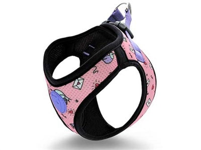 Morso Dog Harness Body Mesh Recycled Sweet Tweet Pink