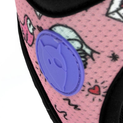 Morso Dog Harness Body Mesh Recycled Sweet Tweet Pink