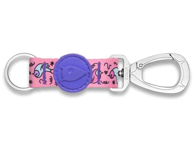 Morso Key Cord Keyring Recycled Sweet Tweet Pink