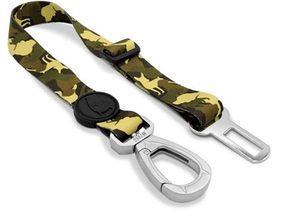 Morso Dog Car Seat Belt Recycled Full Metal Dog Brown