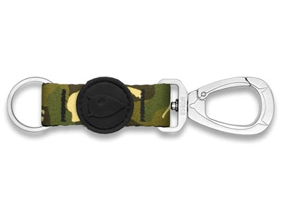 Morso Key Cord Keyring Recycled Full Metal Dog Brown