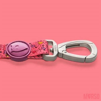 Morso Dog Lead Recycled Pink Think Pink