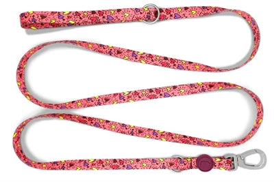 Morso Adjustable Dog Lead Recycled Pink Think Roze