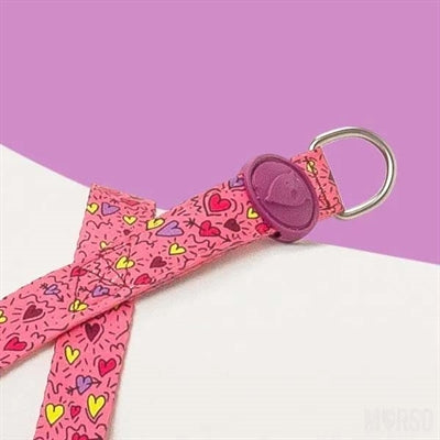 Morso Norwegian Dog Harness Recycled Pink Think Pink