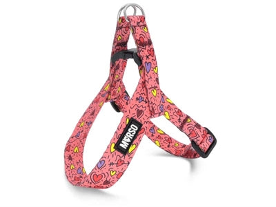 Morso Mini Dog Harness Adjustable Recycled Pink Think Pink