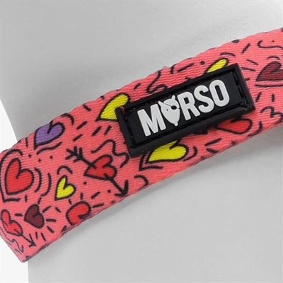 Morso Mini Dog Harness Adjustable Recycled Pink Think Pink