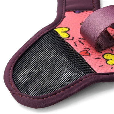 Morso Dog Harness Body Mesh Recycled Pink Think Pink