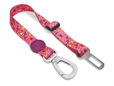 Morso Dog Car Seat Belt Recycled Pink Think Roze