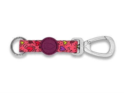 Morso Key Cord Keyring Recycled Pink Think Pink