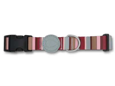 Morso Dog Collar Recycled Skyline Red / Pink