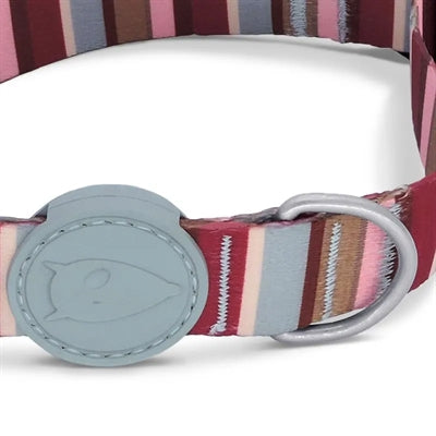 Morso Dog Collar Recycled Skyline Red / Pink