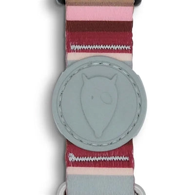 Morso Dog Collar Recycled Skyline Red / Pink