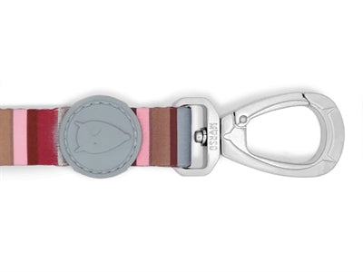 Morso Dog Lead Recycled Skyline Red / Pink
