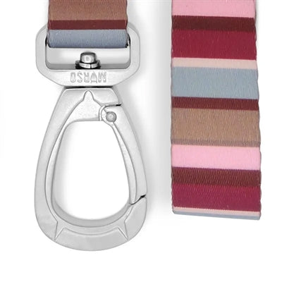 Morso Dog Lead Recycled Skyline Red / Pink