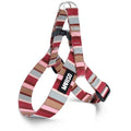 Morso Mini Dog Harness Adjustable Recycled Skyline Red / Pink
