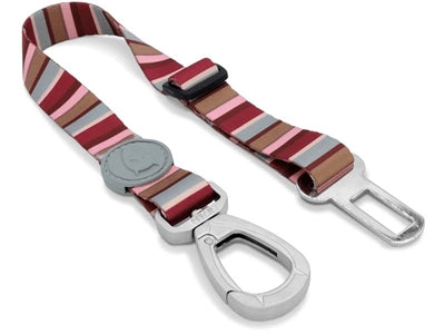 Morso Dog Seat Belt Recycled Skyline Red / Pink