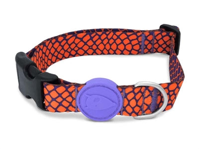 Morso Dog Collar Recycled Urban Lizard Red