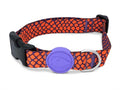 Morso Dog Collar Recycled Urban Lizard Red