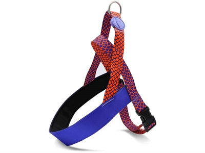 Morso Norwegian Dog Harness Recycled Urban Lizard Red