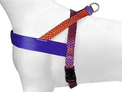 Morso Norwegian Dog Harness Recycled Urban Lizard Red