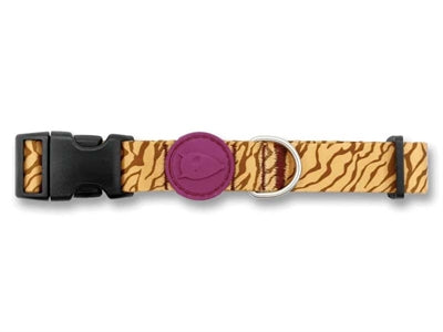 Morso Dog Collar Recycled Jungle Drum Orange