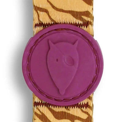Morso Dog Collar Recycled Jungle Drum Orange