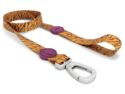 Morso Dog Lead Recycled Jungle Drum Orange