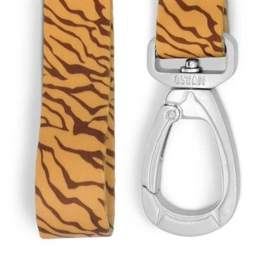 Morso Dog Lead Recycled Jungle Drum Orange