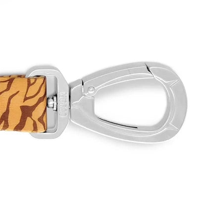 Morso Dog Lead Adjustable Recycled Jungle Drum Orange