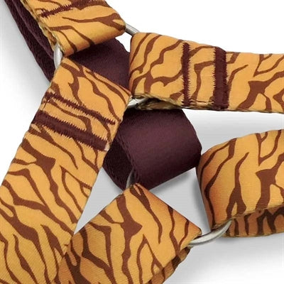 Morso Dog Harness H-Harness Recycled Jungle Drum Orange