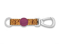 Morso Key Cord Keychain Recycled Jungle Drum Orange