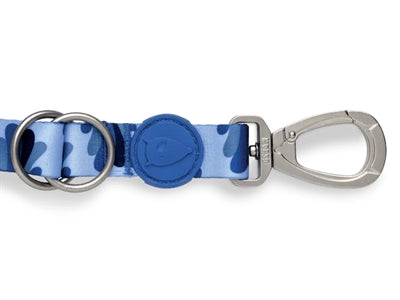 Morso Adjustable Dog Lead Recycled Splash Blue