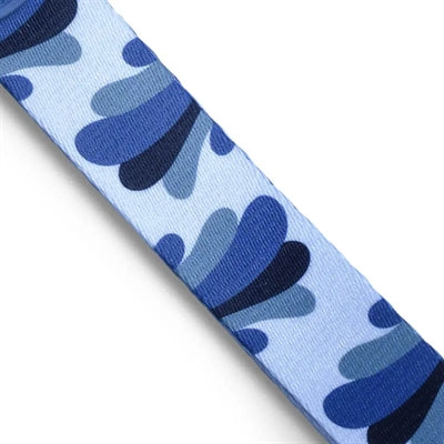 Morso Adjustable Dog Lead Recycled Splash Blue