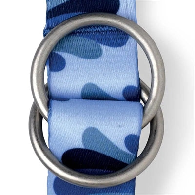 Morso Adjustable Dog Lead Recycled Splash Blue