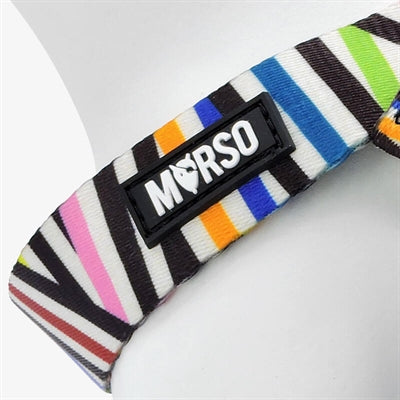 Morso Mini Dog Harness Adjustable Recycled Spaghetti Incident