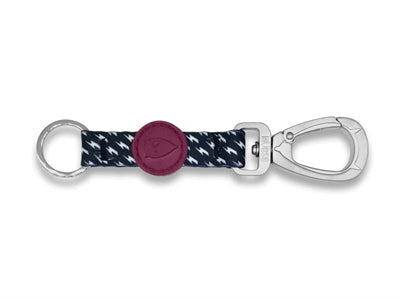 Morso Key Cord Keychain Recycled Power Flow Black