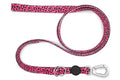 Morso Dog Lead Adjustable Recycled Bubble Leo Pink