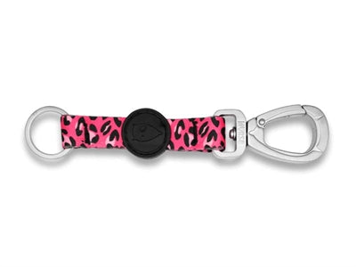 Morso Key Cord Keychain Recycled Bubble Leo Pink