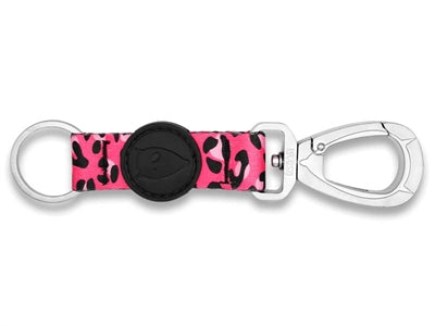 Morso Key Cord Keychain Recycled Bubble Leo Pink