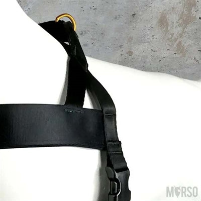 Morso Norwegian Dog Harness Recycled Gold Caviar Gold