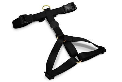 Morso Dog Harness H-Harness Recycled Gold Caviar Gold