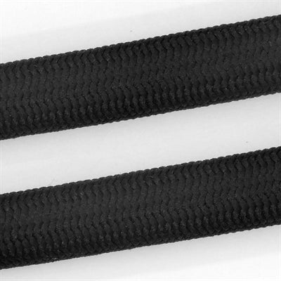 Morso Half Slip Dog Collar Soft Rope Recycled Black Zwart
