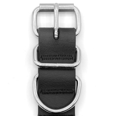 Morso Dog Collar Waterproof Recycled Black Zwart