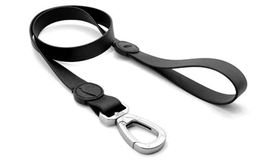 Morso Dog Lead Waterproof Recycled Black Zwart