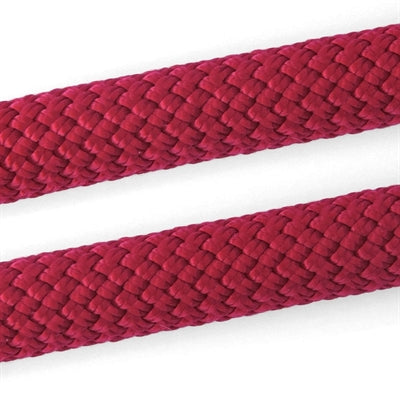 Morso Half Slip Dog Collar Regular Rope Recycled Red Velvet Red