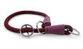 Morso Half Slip Dog Collar Soft Rope Recycled Plum Purple