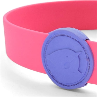 Morso Dog Collar Waterproof Recycled Passion Pink Roze